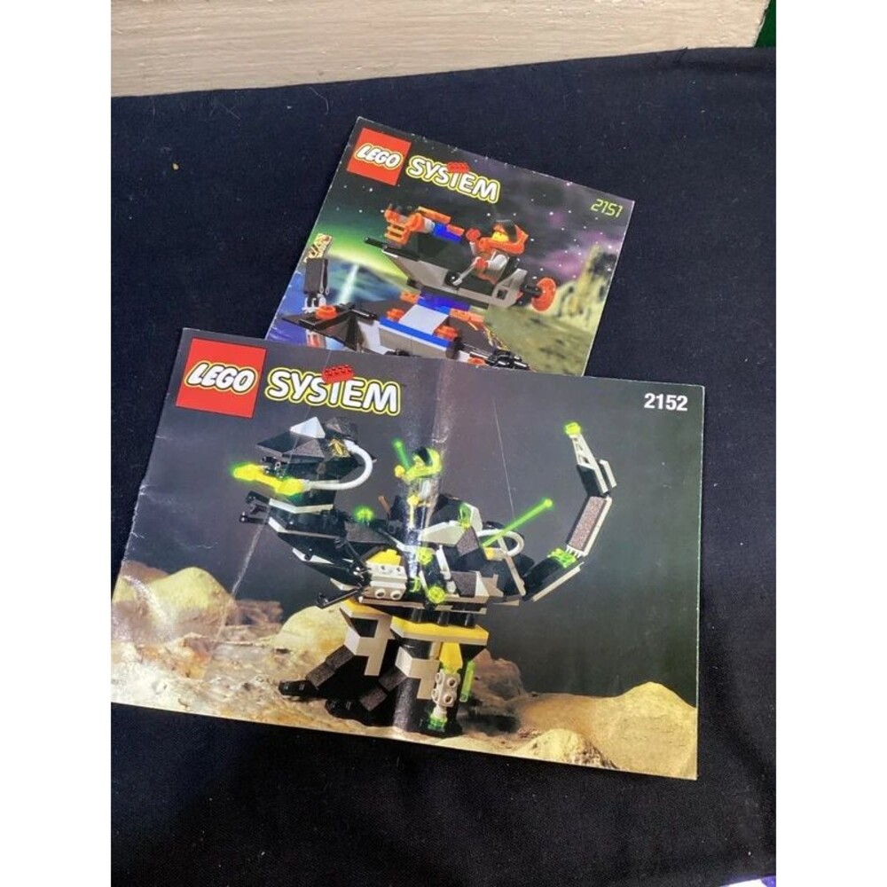 Lego Instruction Manuals RoboForce Systems # 2151 & #2152 Booklets Only